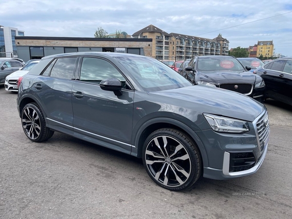 Audi Q2 1.6 TDI S LINE 5d 114 BHP FULL AUDI SERVICE HISTORY ONE OWNER in Antrim