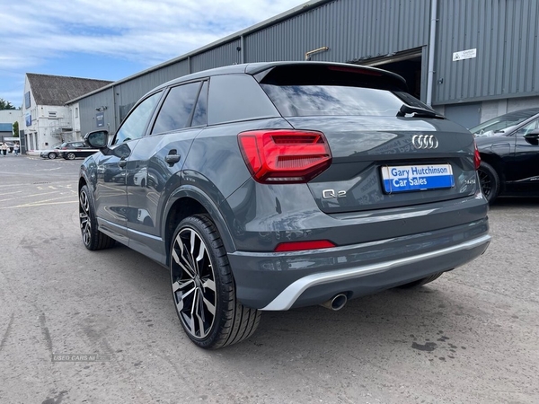 Audi Q2 1.6 TDI S LINE 5d 114 BHP FULL AUDI SERVICE HISTORY ONE OWNER in Antrim