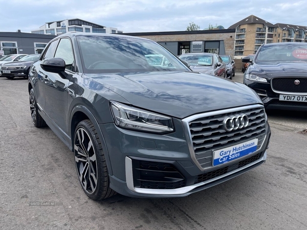 Audi Q2 1.6 TDI S LINE 5d 114 BHP FULL AUDI SERVICE HISTORY ONE OWNER in Antrim