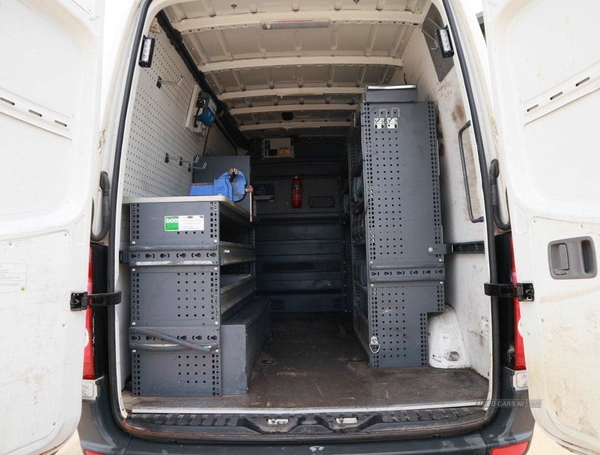 Volkswagen Crafter CR35 2.0TDI 140BHP MWB HR WORK UNIT PARKING AID, BLUETOOTH, BULKHEAD in Tyrone