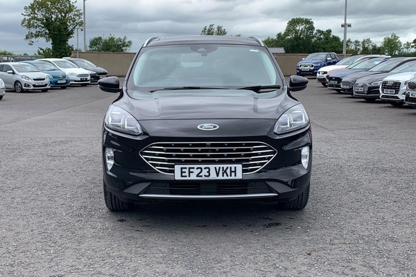 Ford Kuga TITANIUM EDITION 1.5 IN BLACK WITH ONLY 4K + PAN ROOF in Armagh