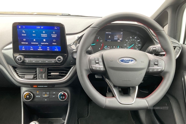 Ford Fiesta 1.0 EcoBoost Hybrid mHEV 125 ST-Line 5dr*SYNC 3 APPLE CARPLAY/ANDROID AUTO - REAR SENSORS - LANE ASSIST - SAT NAV - CRUISE CONTROL - ISOFIX - HYBRID* in Antrim