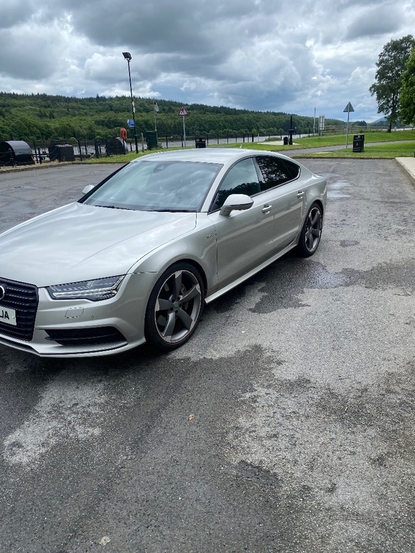 Audi A7 3.0 BiTDI Quattro 320 Black Edition 5dr Tip Auto in Down