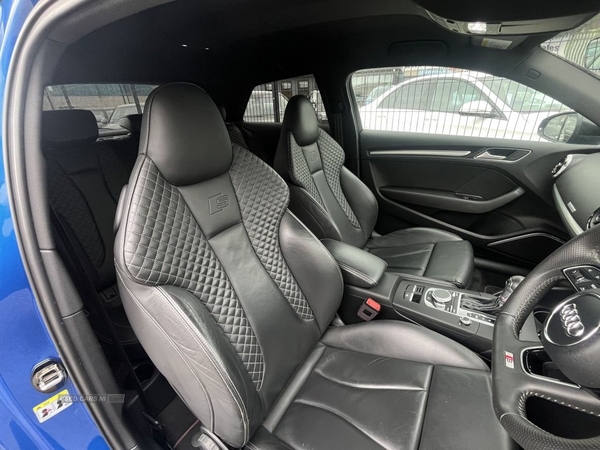 Audi A3 2.0 S3 TFSI QUATTRO BLACK EDITION 3d 306 BHP in Antrim