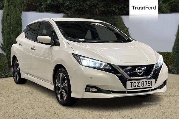 Nissan LEAF 110kW Tekna 40kWh 5dr Auto- Parking Sensors & Camera, Leather Heated Front Seat & Wheel, Cruise Control, Bluetooth, Keyless Entry & Start in Antrim