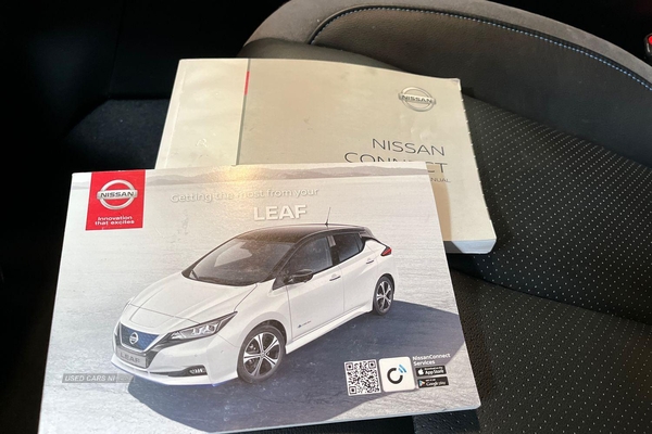 Nissan LEAF 110kW Tekna 40kWh 5dr Auto- Parking Sensors & Camera, Leather Heated Front Seat & Wheel, Cruise Control, Bluetooth, Keyless Entry & Start in Antrim