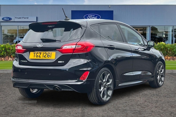 Ford Fiesta 1.0 EcoBoost Hybrid mHEV 125 ST-Line Edition 5dr, Apple Car Play, Android Auto, Parking Sensors, Keyless Start, Sat Nav, Multimedia Screen in Derry / Londonderry