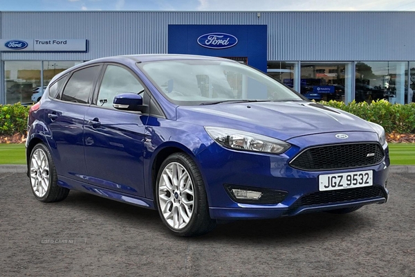 Ford Focus 1.0 EcoBoost 140 ST-Line Navigation 5dr**PUSH BUTTON - SAT NAV - CRUISE CONTROL - BLUETOOTH - ISOFIX - LED RUNNING LIGHTS - LOW MILEAGE** in Antrim