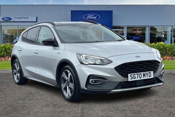 Ford Focus 1.5 EcoBlue 120 Active 5dr - CRUISE CONTROL, WIRELESS CHARGING PAD, KEYLESS GO, FRONT and REAR PARKING SENSORS, DRIVE MODE SELECTOR, SAT NAV and more in Antrim