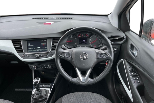 Vauxhall Crossland X 1.2T [110] Griffin 5dr [6 Spd]- Cruise Control, Voice Control, Bluetooth, Apple Car Play, Lane Assist, Start Stop in Antrim