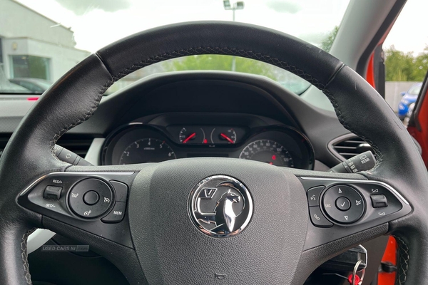 Vauxhall Crossland X 1.2T [110] Griffin 5dr [6 Spd]- Cruise Control, Voice Control, Bluetooth, Apple Car Play, Lane Assist, Start Stop in Antrim