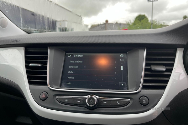 Vauxhall Crossland X 1.2T [110] Griffin 5dr [6 Spd]- Cruise Control, Voice Control, Bluetooth, Apple Car Play, Lane Assist, Start Stop in Antrim