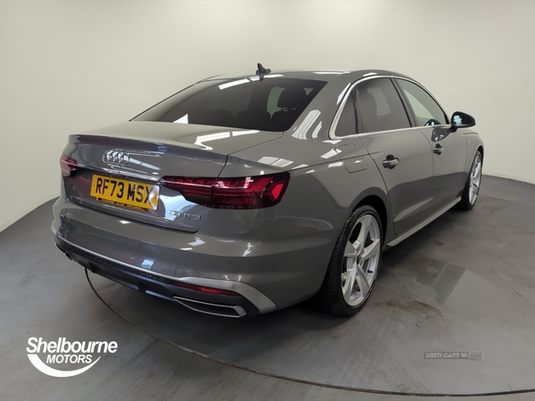 Audi A4 2.0 TFSI 35 S line Saloon 4dr Petrol S Tronic (150 ps) in Armagh