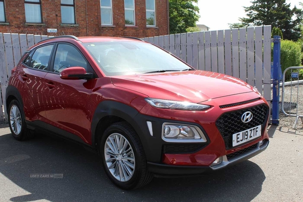 Hyundai Kona 2019 (19) SUV 1.0 T-GDi (120ps) SE 2WD in Antrim