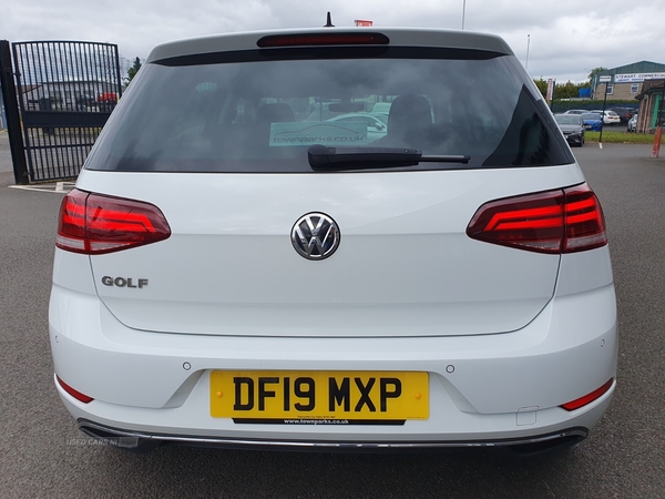 Volkswagen Golf MATCH TDI FULL VW SERVICE HISTORY PARKING SENSORS SAT NAV in Antrim