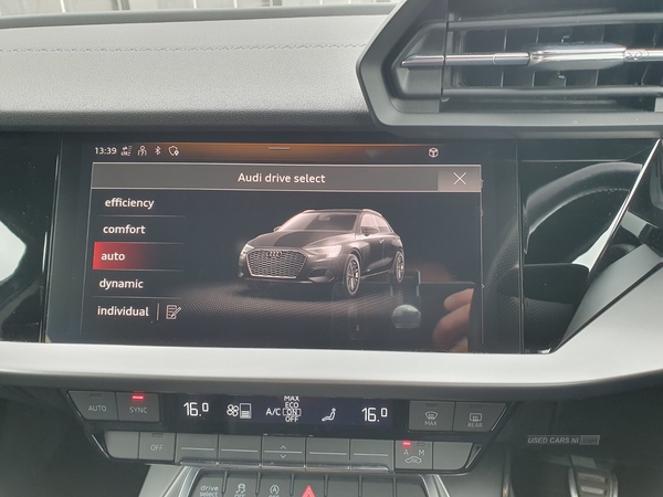 Audi A3 SPORTBACK 35 TFSI S LINE MHEV 150BHP AUDI VIRTUAL COCKPIT SAT NAV PARKING SENSORS AUDI DRIVE SELECT DAYTONA GREY in Antrim