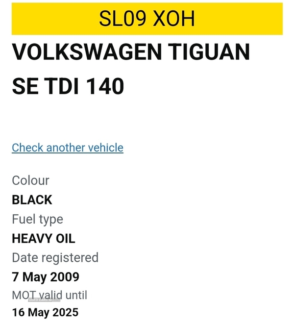 Volkswagen Tiguan 2.0 TDi SE 5dr in Antrim
