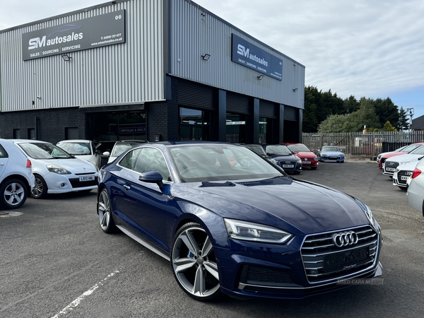 Audi A5 2.0TDI S-LINE 2DR S-TRONIC in Down