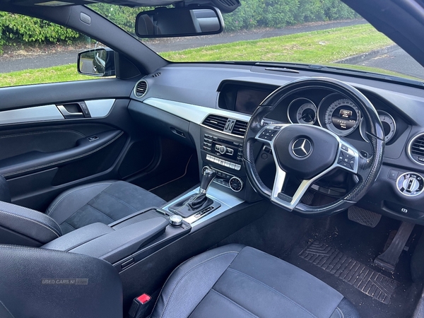 Mercedes C-Class C250 CDI AMG Sport Edition 2dr Auto [Premium Plus] in Antrim