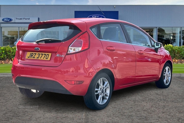 Ford Fiesta 1.25 82 Zetec 5dr- Voice Control, Bluetooth, Electric Front Windows, Isofix, CD-Player, Eco Mode in Antrim