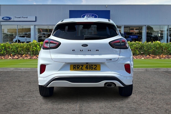 Ford Puma 1.0 EcoBoost Hybrid mHEV ST-Line X First Ed 5dr - POWER TAILGATE, ACTIVE PARK ASSIST, B&O PREMIUM AUDIO, KEYLESS GO, CRUISE CONTROL, SAT NAV and more in Antrim