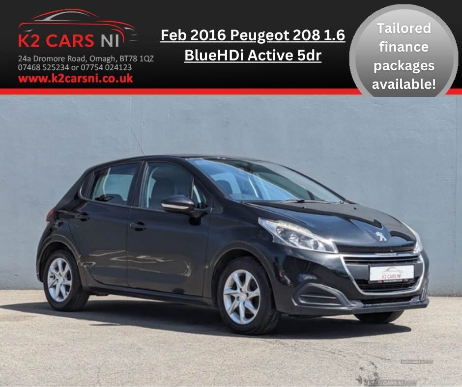 Peugeot 208 DIESEL HATCHBACK in Tyrone