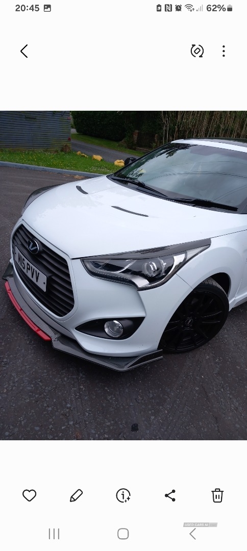 Hyundai Veloster 1.6 T-GDi Turbo SE 4dr in Antrim