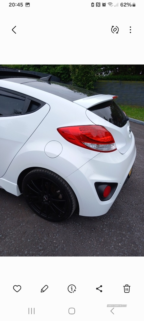 Hyundai Veloster 1.6 T-GDi Turbo SE 4dr in Antrim