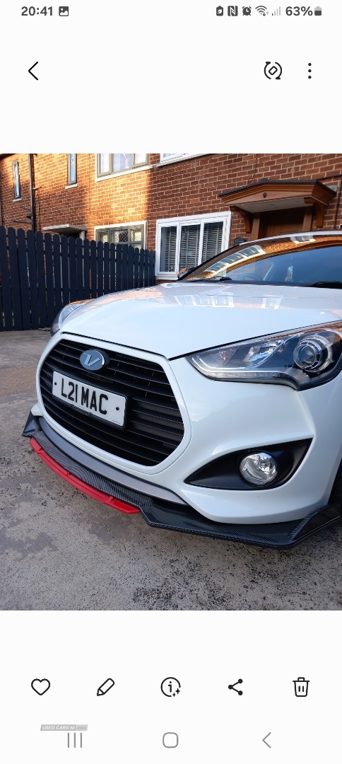 Hyundai Veloster 1.6 T-GDi Turbo SE 4dr in Antrim