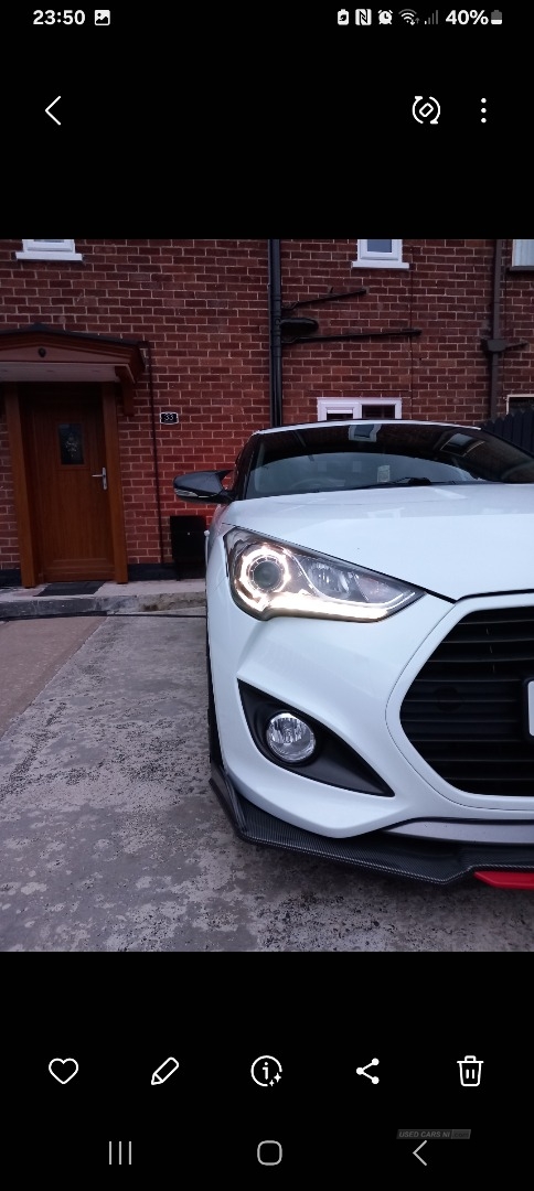 Hyundai Veloster 1.6 T-GDi Turbo SE 4dr in Antrim