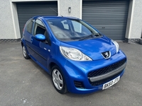 Peugeot 107 HATCHBACK SPECIAL EDITIONS in Down
