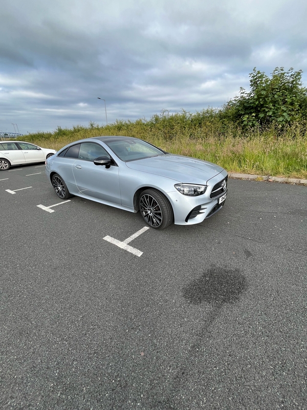 Mercedes E-Class E400d 4Matic AMG Line Night Ed Pre+ 2dr 9G-Tronic in Derry / Londonderry