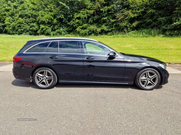 Mercedes-Benz C-Class 2.0 C220d AMG Line Edition G-Tronic+ Euro 6 (s/s) 5dr in Antrim