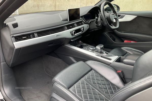Audi A5 S5 Quattro 2dr Tiptronic**HEATED SEATS - F1 STYLE PADDLE SHIFT - ELECTRIC SEATS - CRUISE CONTROL - NAPPA LEATHER - DRIVE MODE SELECTOR & MUCH MORE!!** in Antrim