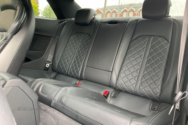 Audi A5 S5 Quattro 2dr Tiptronic**HEATED SEATS - F1 STYLE PADDLE SHIFT - ELECTRIC SEATS - CRUISE CONTROL - NAPPA LEATHER - DRIVE MODE SELECTOR & MUCH MORE!!** in Antrim