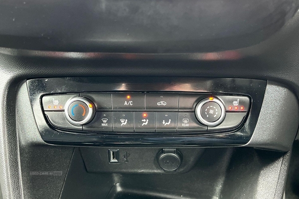 Vauxhall Corsa 1.2 Turbo Elite Nav 5dr Auto - HEATED FRONT SEATS, FRONT and REAR SENSORS with REVERSING CAMERA, CRUISE CONTROL, BLIND SPOT MONITOR, SAT NAV and more in Antrim