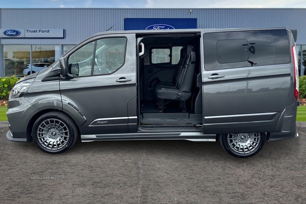 Ford Transit Custom 320 MSRT AUTO L1 SWB Double Cab In Van 2.0 EcoBlue 170ps Low Roof, REAR VIEW CAMERA, AIR CON, CRUISE CONTROL in Antrim