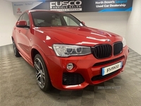 BMW X4 2.0 XDRIVE20D M SPORT 4d 188 BHP LEATHER, SAT NAV in Down