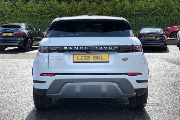 Land Rover Range Rover Evoque 2.0D 165 AUTO IN WHITE WITH 25K + PAN ROOF - FULL LEATHER in Armagh