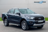 Ford Ranger WILDTRAK 2.0 TDCI IN GREY WITH 13K + ROLLER TOP + TOWBAR in Armagh