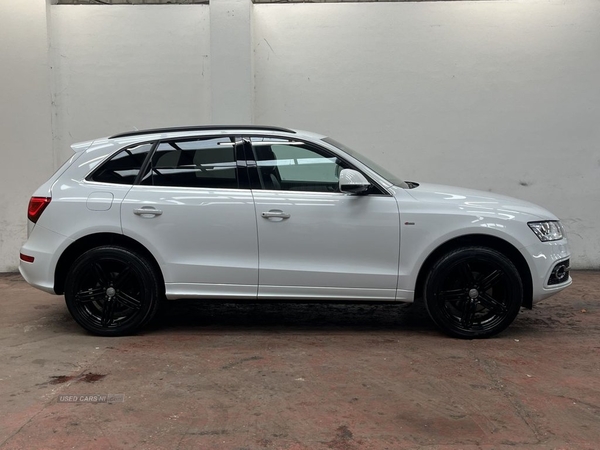 Audi Q5 2.0 TDI QUATTRO S LINE PLUS 5d 187 BHP NEW T/BELT in Antrim