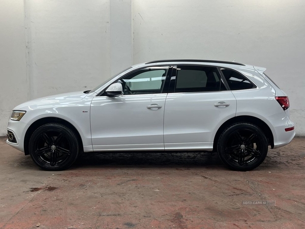 Audi Q5 2.0 TDI QUATTRO S LINE PLUS 5d 187 BHP NEW T/BELT in Antrim