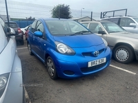 Toyota Aygo 1.0 BLUE VVT-I 5d 67 BHP in Antrim