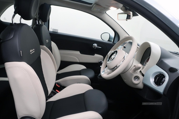 Fiat 500 1.0 Mild Hybrid Dolcevita [Part Leather] 3dr in Antrim