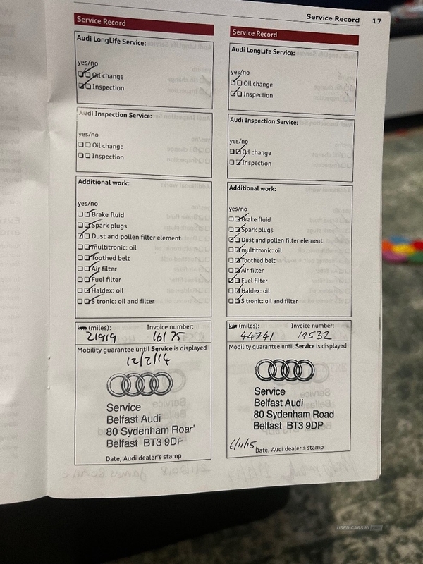 Audi A5 2.0 TDIe 163 SE 2dr in Antrim