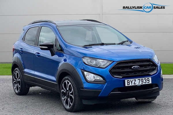 Ford EcoSport ACTIVE 1.0 IN BLUE WITH 18K in Armagh