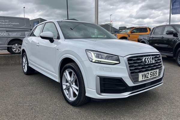 Audi Q2 30 TDI S Line 5dr**Bluetooth Interface, Cruise Control, MMI SD Card Integrated, ISOFIX, Sports Seats, LED Lights** in Antrim