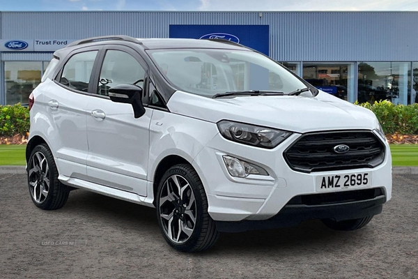 Ford EcoSport 1.0 EcoBoost 125 ST-Line 5dr**ONLY 3000 MILES!! - REVERSING CAMERA - SYNC 3 APPLE CARPLAY & ANDROID AUTO - HALF LEATHER - SAT NAV - CRUISE CONTROL** in Antrim