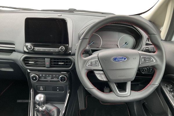 Ford EcoSport 1.0 EcoBoost 125 ST-Line 5dr**ONLY 3000 MILES!! - REVERSING CAMERA - SYNC 3 APPLE CARPLAY & ANDROID AUTO - HALF LEATHER - SAT NAV - CRUISE CONTROL** in Antrim
