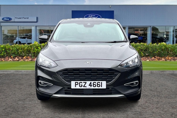 Ford Focus 1.0 EcoBoost 125 Active X 5dr - HEATED FRONT SEATS, PANORAMIC ROOF, B&O PREMIUM AUDIO, DOOR EDGE GUARDS, REAR CAMERA, ACTIVE PARK ASSIST, SAT NAV in Antrim